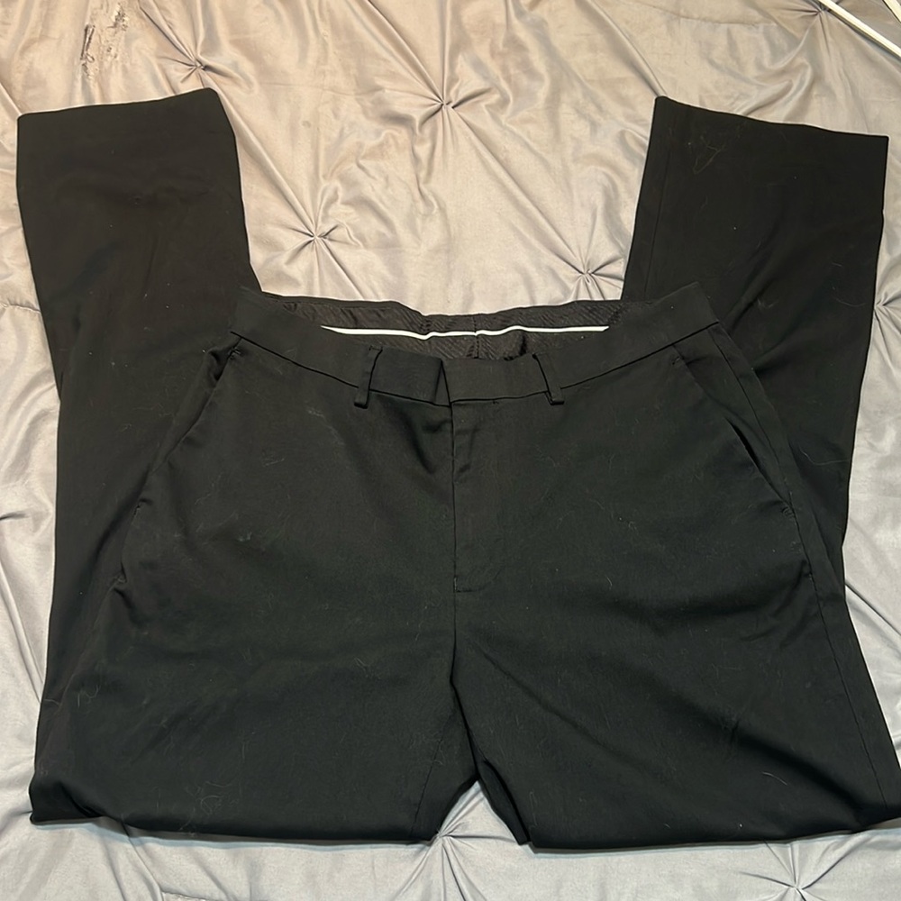 Men’s black dress pants size 34x32